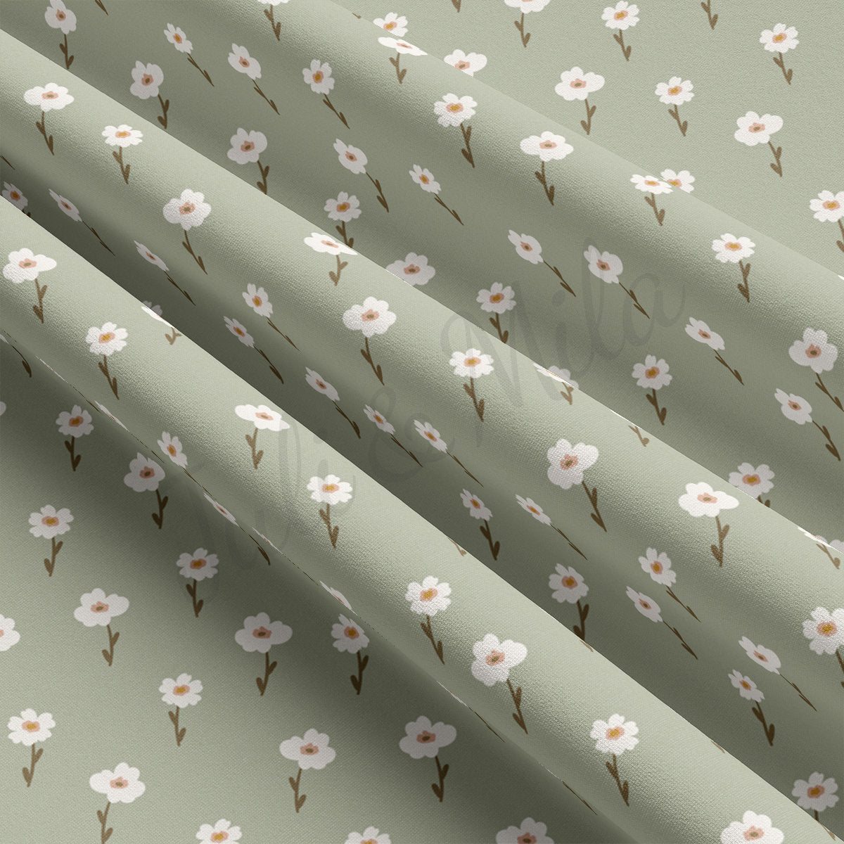 Floral DBP Fabric Double Brushed Polyester DBP2183