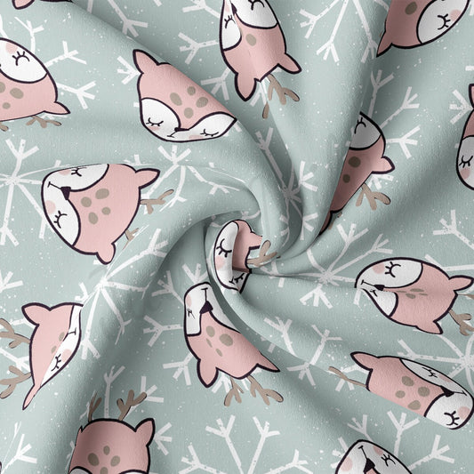 Christmas DBP Fabric Double Brushed Polyester DBP2198