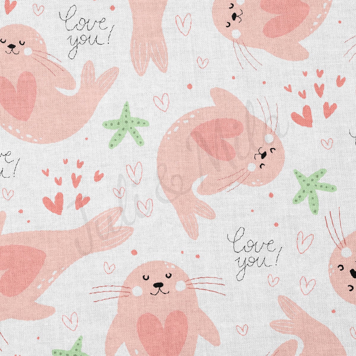 100% Cotton Fabric CTN2258 Valentine's Day