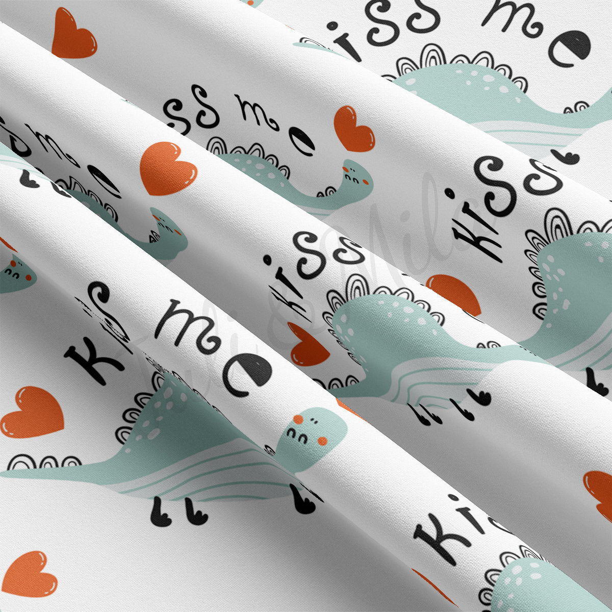 DBP Fabric Double Brushed Polyester DBP2211 Valentine's Day