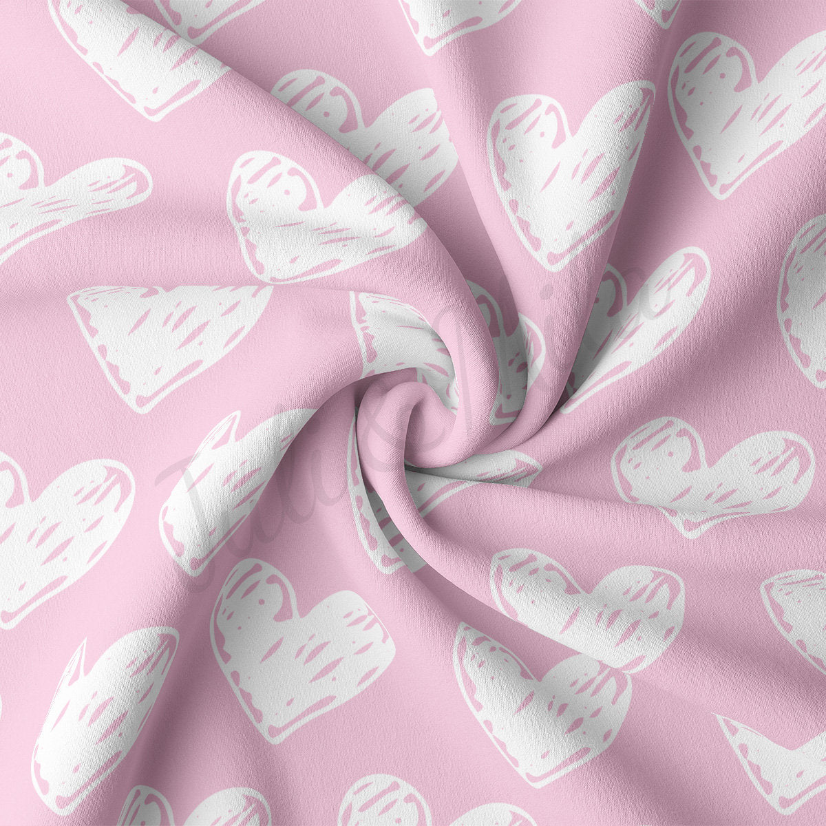 DBP Fabric Double Brushed Polyester DBP2219 Valentine's Day