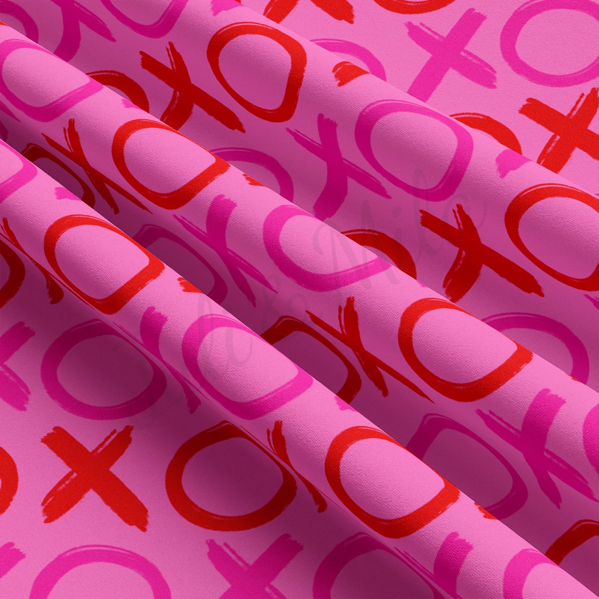 DBP Fabric Double Brushed Polyester DBP2224 Valentine's Day