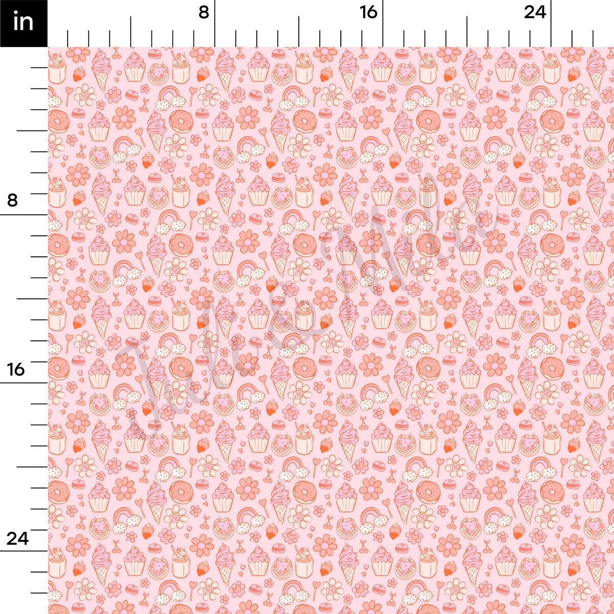 DBP Fabric Double Brushed Polyester DBP2226 Valentine's Day