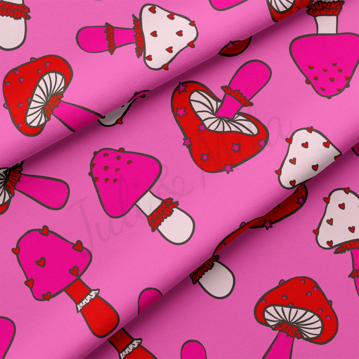 DBP Fabric Double Brushed Polyester DBP2229 Valentine's Day