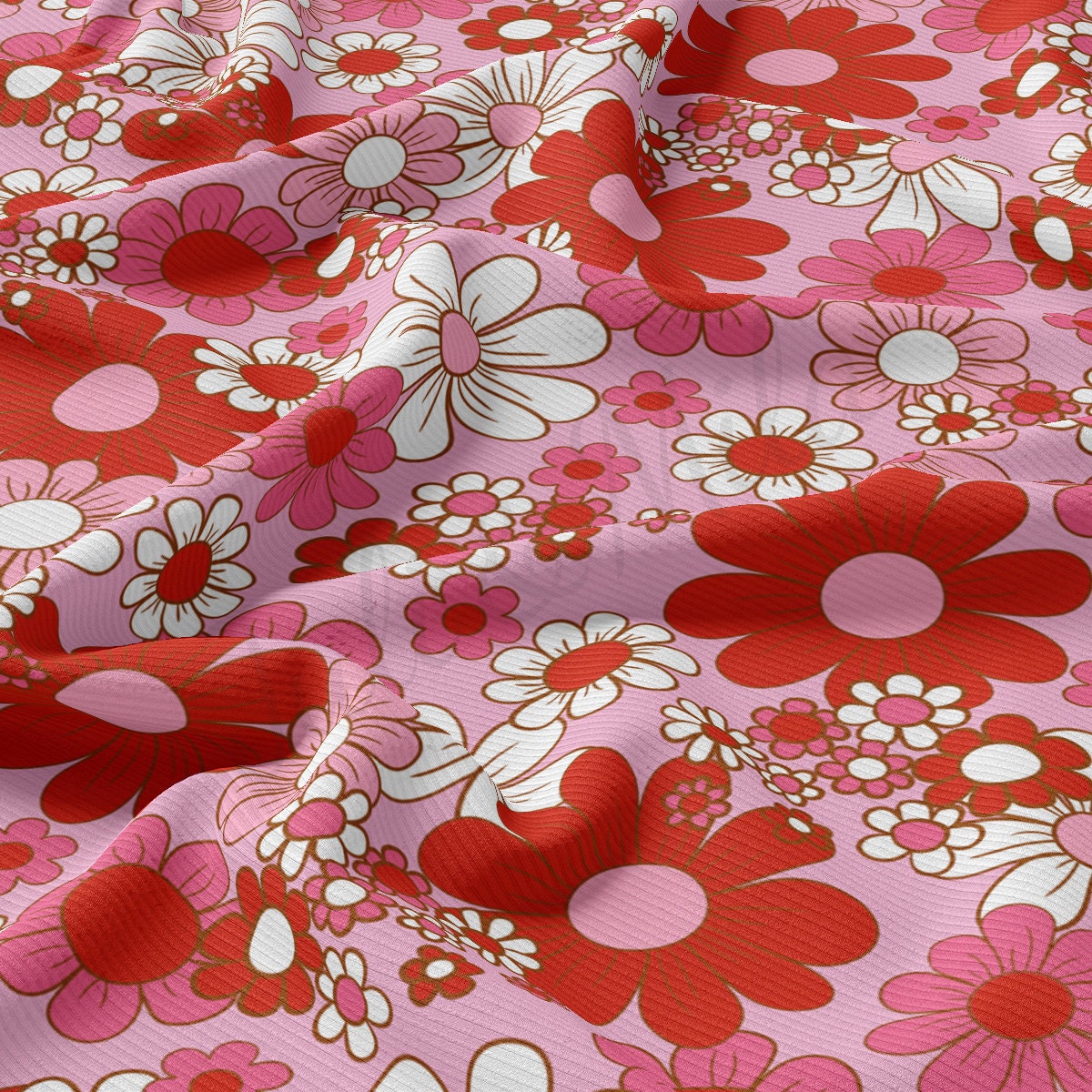 DBP Fabric Double Brushed Polyester DBP2241 Valentine's Day