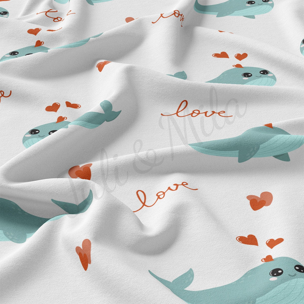 DBP Fabric Double Brushed Polyester DBP2252 Valentine's Day