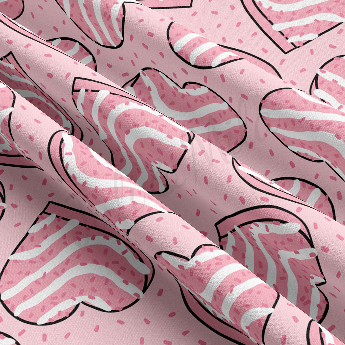 DBP Fabric Double Brushed Polyester DBP2256 Valentine's Day