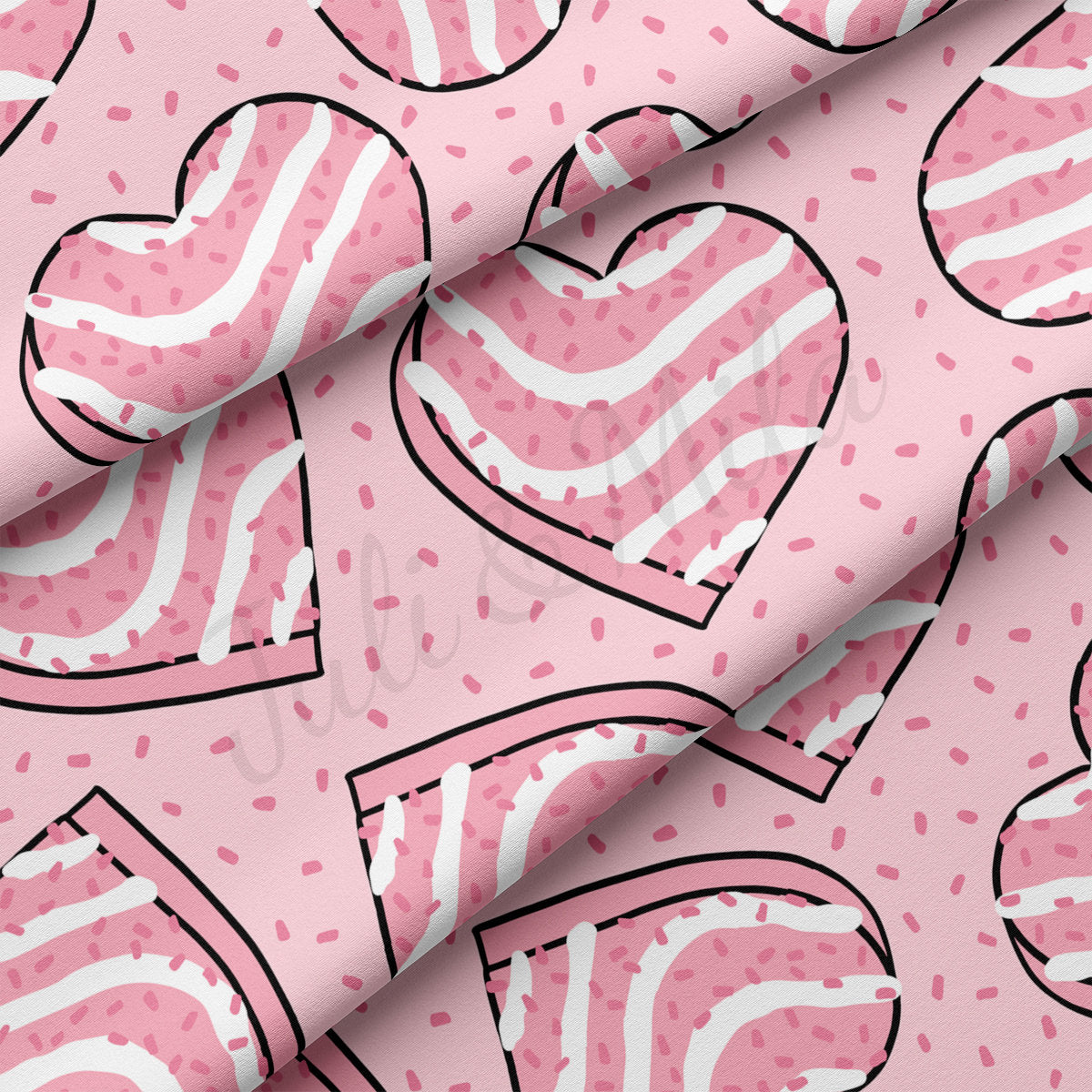 DBP Fabric Double Brushed Polyester DBP2256 Valentine's Day