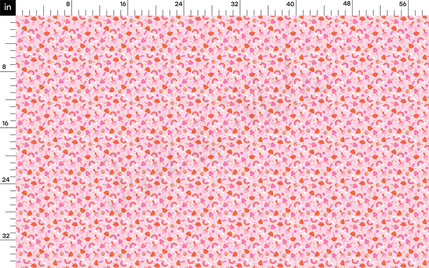 Rib Knit Fabric  RBK2230 Valentine's Day