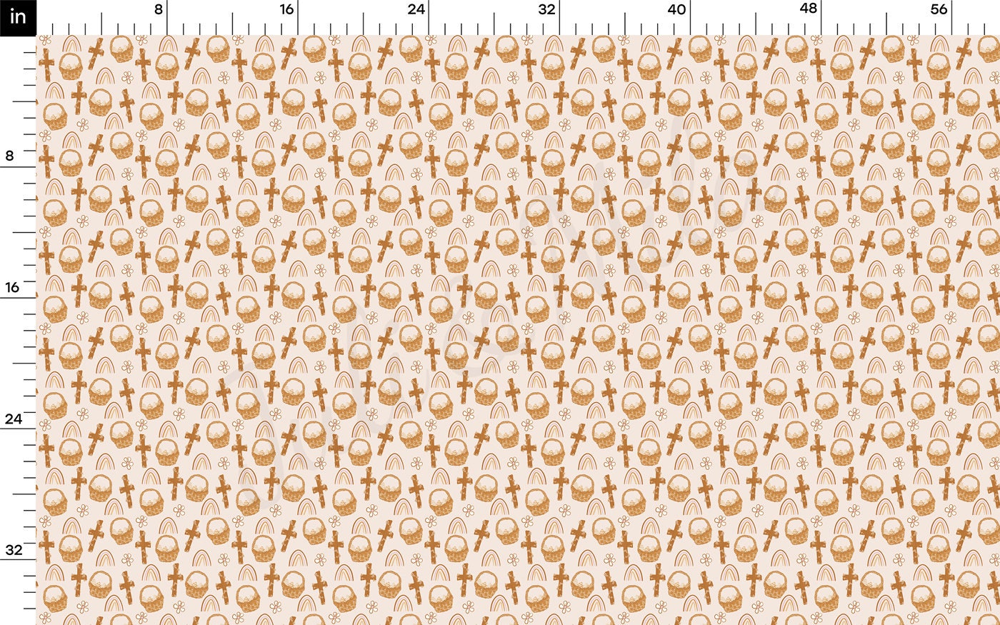 100% Cotton Fabric CTN2271 Easter