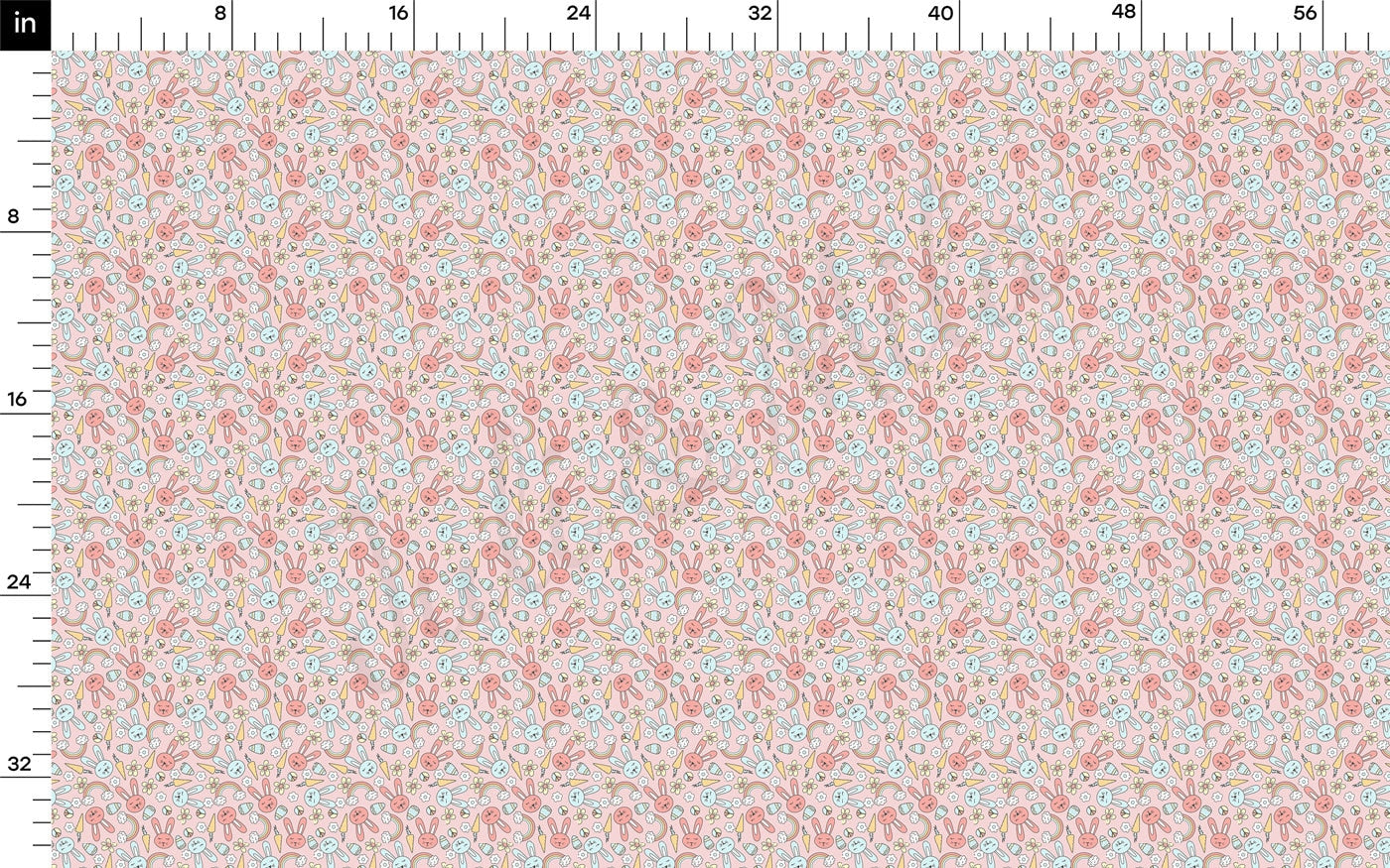 DBP Fabric Double Brushed Polyester DBP2272 Easter