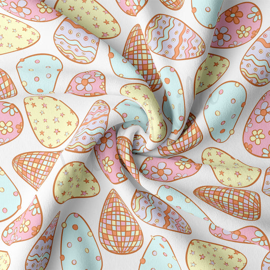 DBP Fabric Double Brushed Polyester DBP2274 Easter