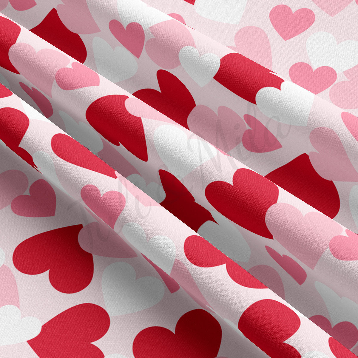 DBP Fabric Double Brushed Polyester Fabric DBP2278 Valentine's Day