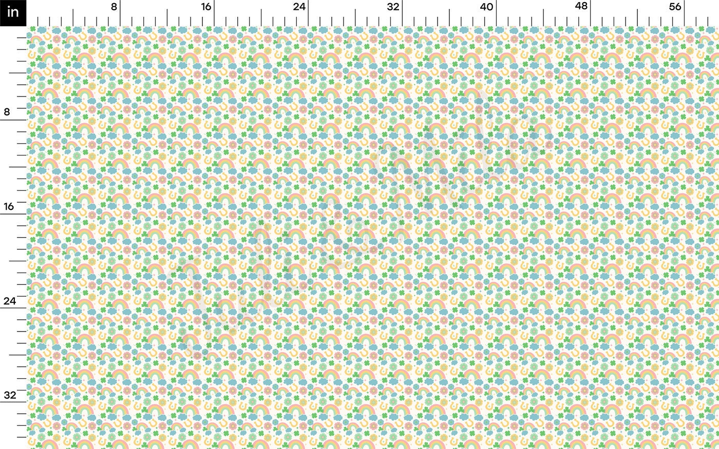 Rib Knit Fabric RBK2285 St. Patrick's Day