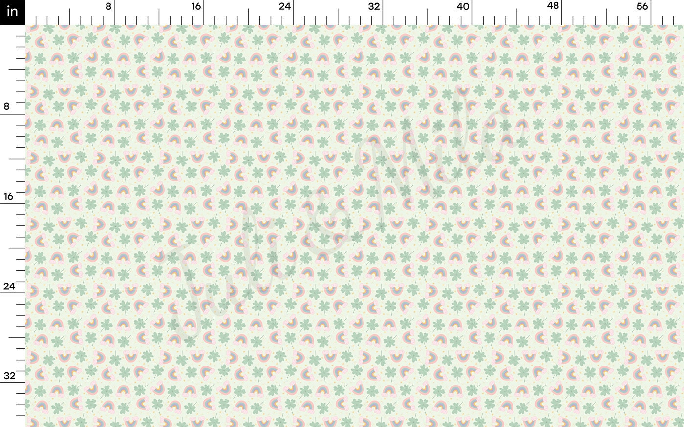 Rib Knit Fabric RBK2294 St. Patrick's Day