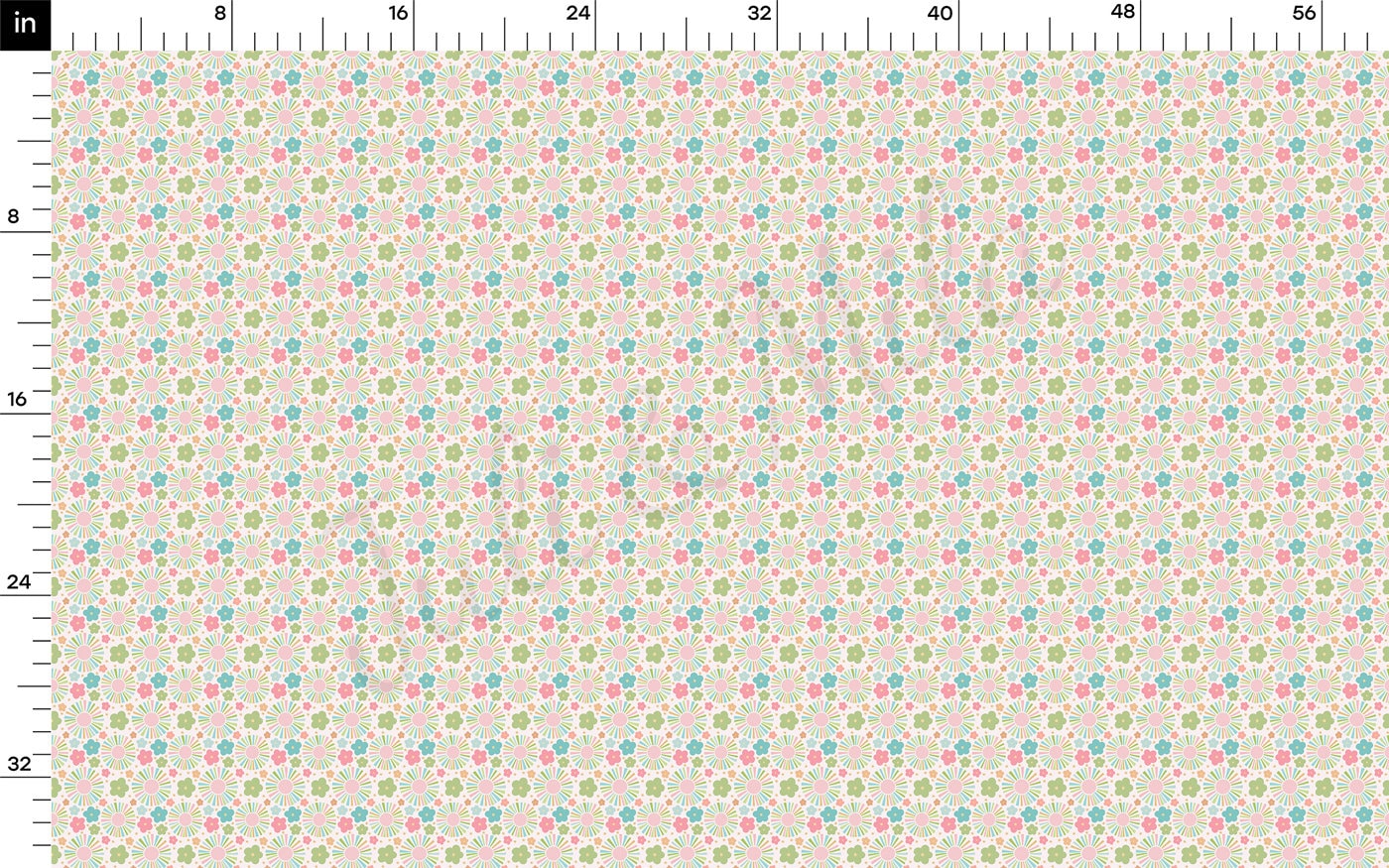 100% Cotton Fabric CTN2312 Floral