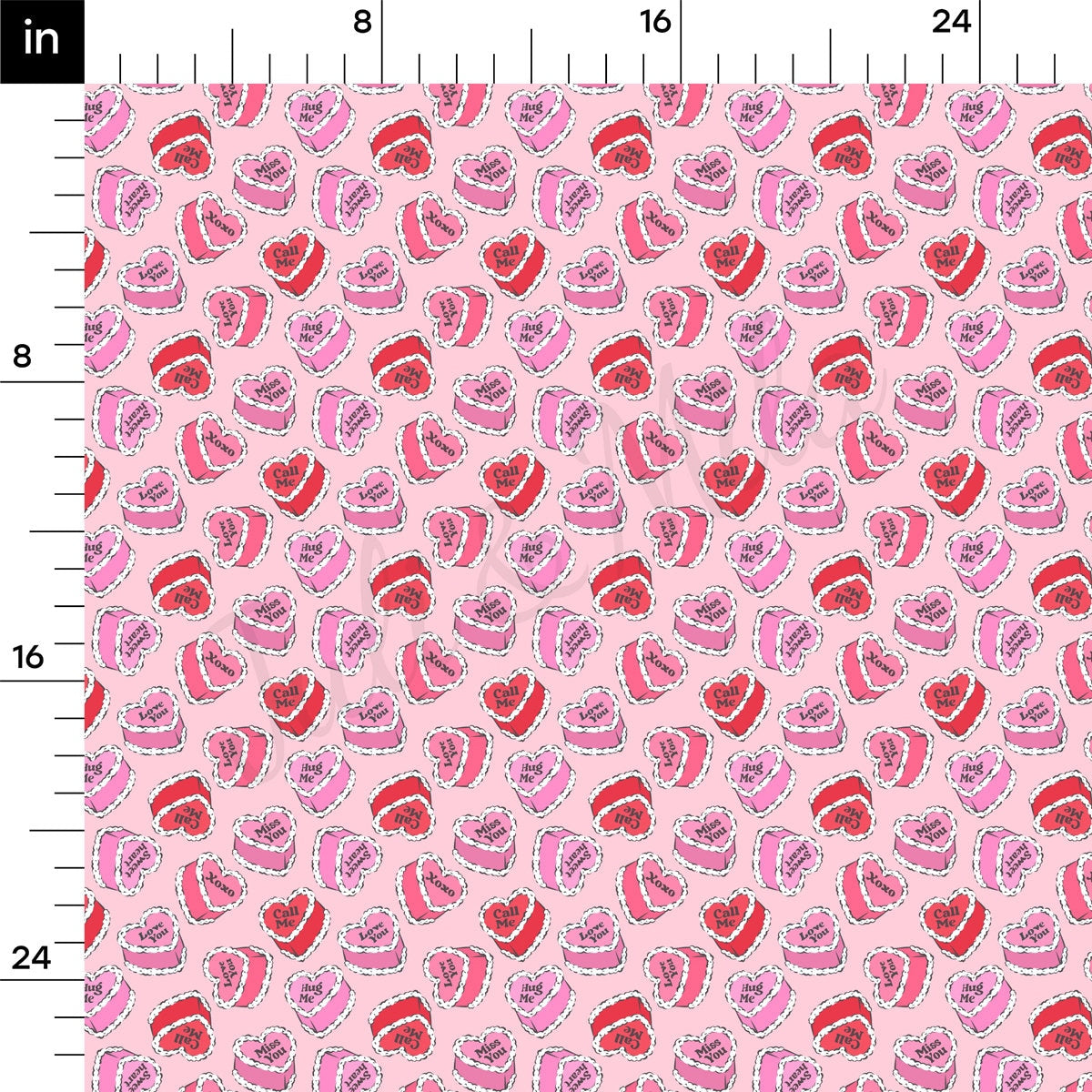 100% Cotton Fabric CTN2313 Valentine's Day