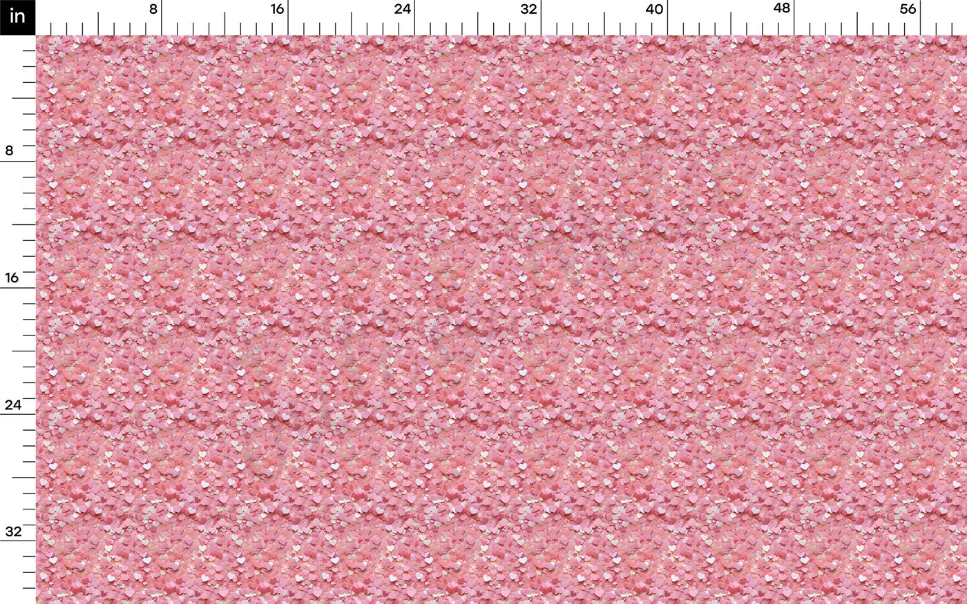 DBP Fabric Double Brushed Polyester DBP2314 Valentine's Day