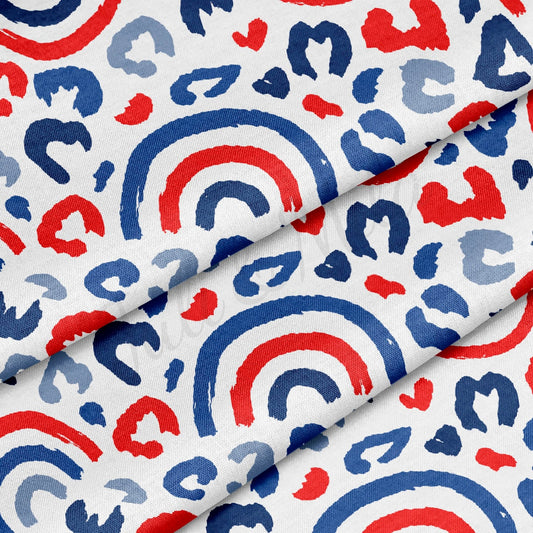 100% Cotton Fabric CTNPT91 4th of July Patriotic