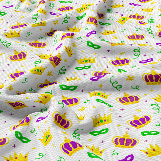 Mardi Gras Bullet Fabric AA2347