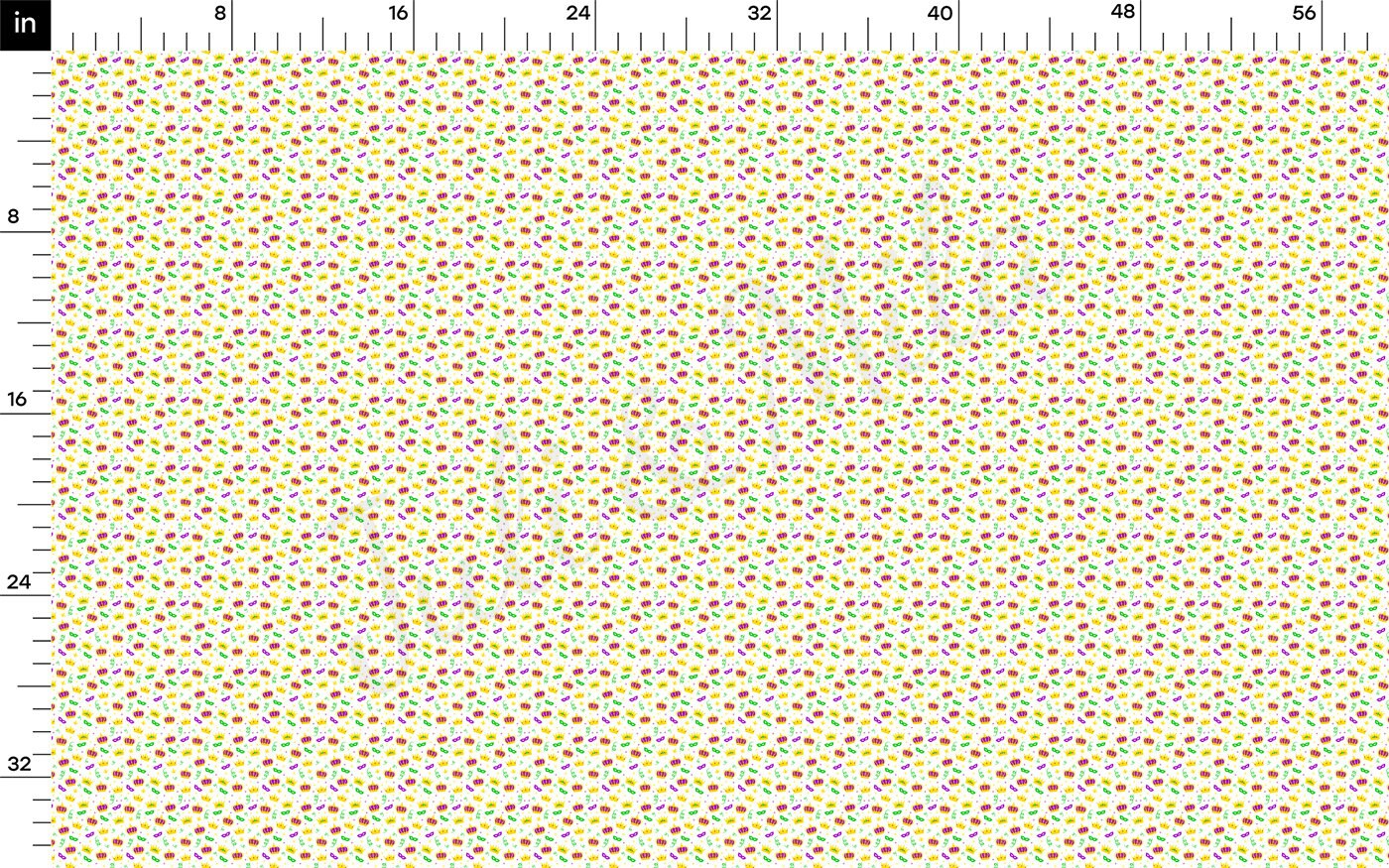 Mardi Gras Bullet Fabric AA2347