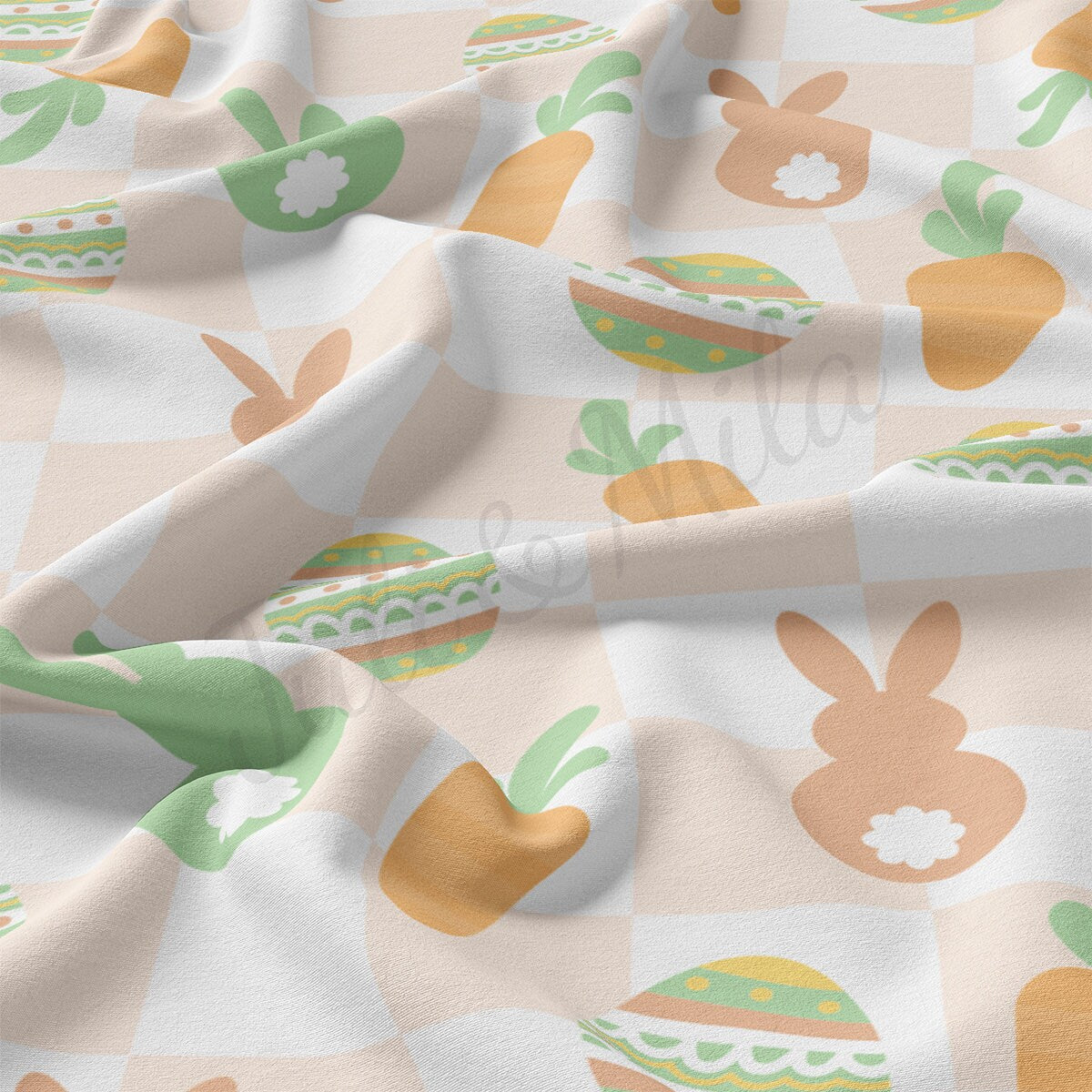 DBP Fabric Double Brushed Polyester DBP2333 Easter