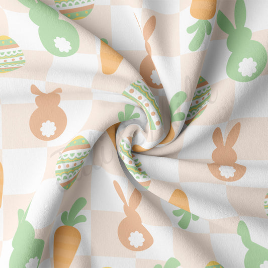 DBP Fabric Double Brushed Polyester DBP2333 Easter