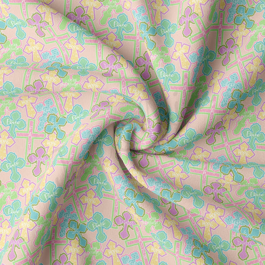DBP Fabric Double Brushed Polyester DBP2335 Easter