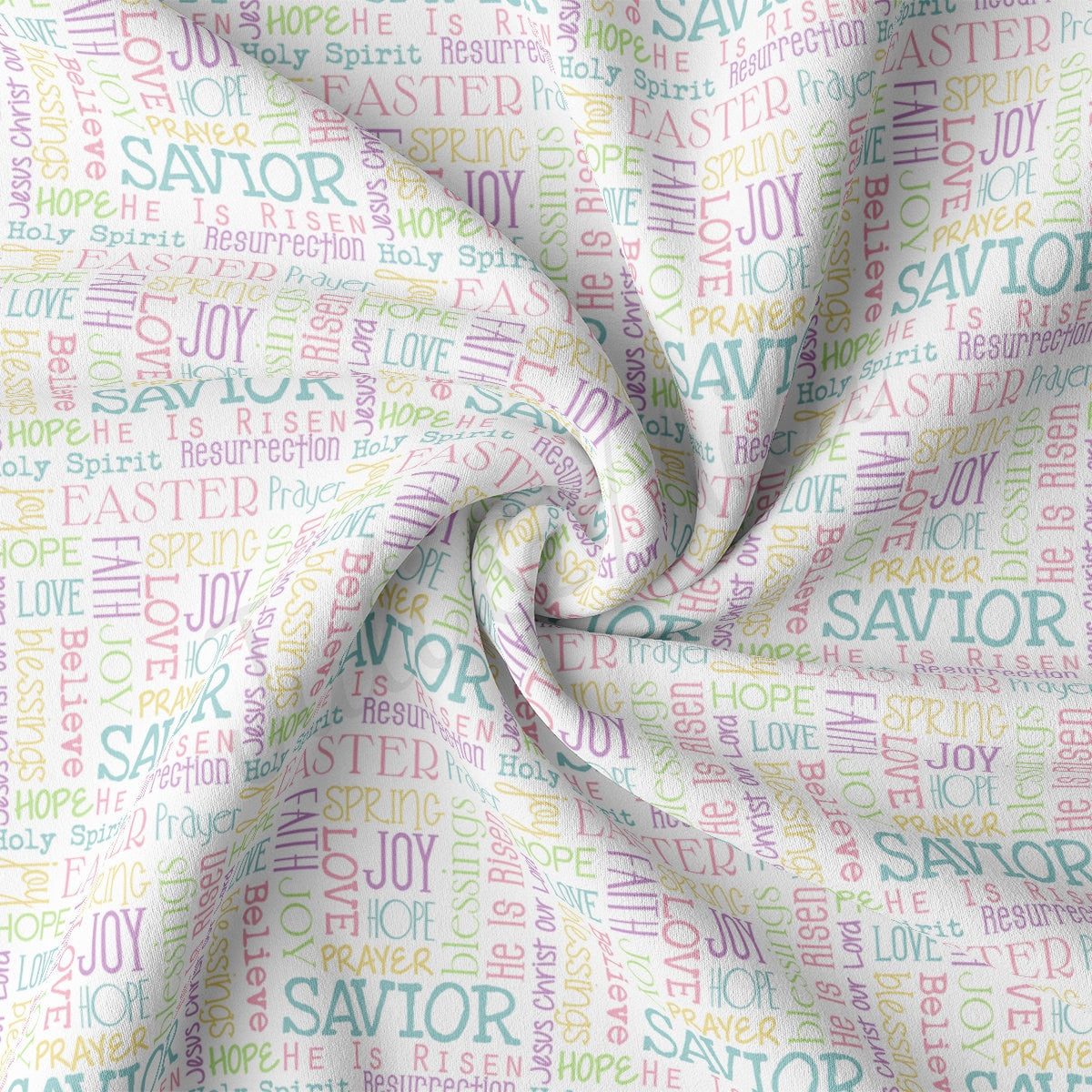 DBP Fabric Double Brushed Polyester DBP2339 Easter
