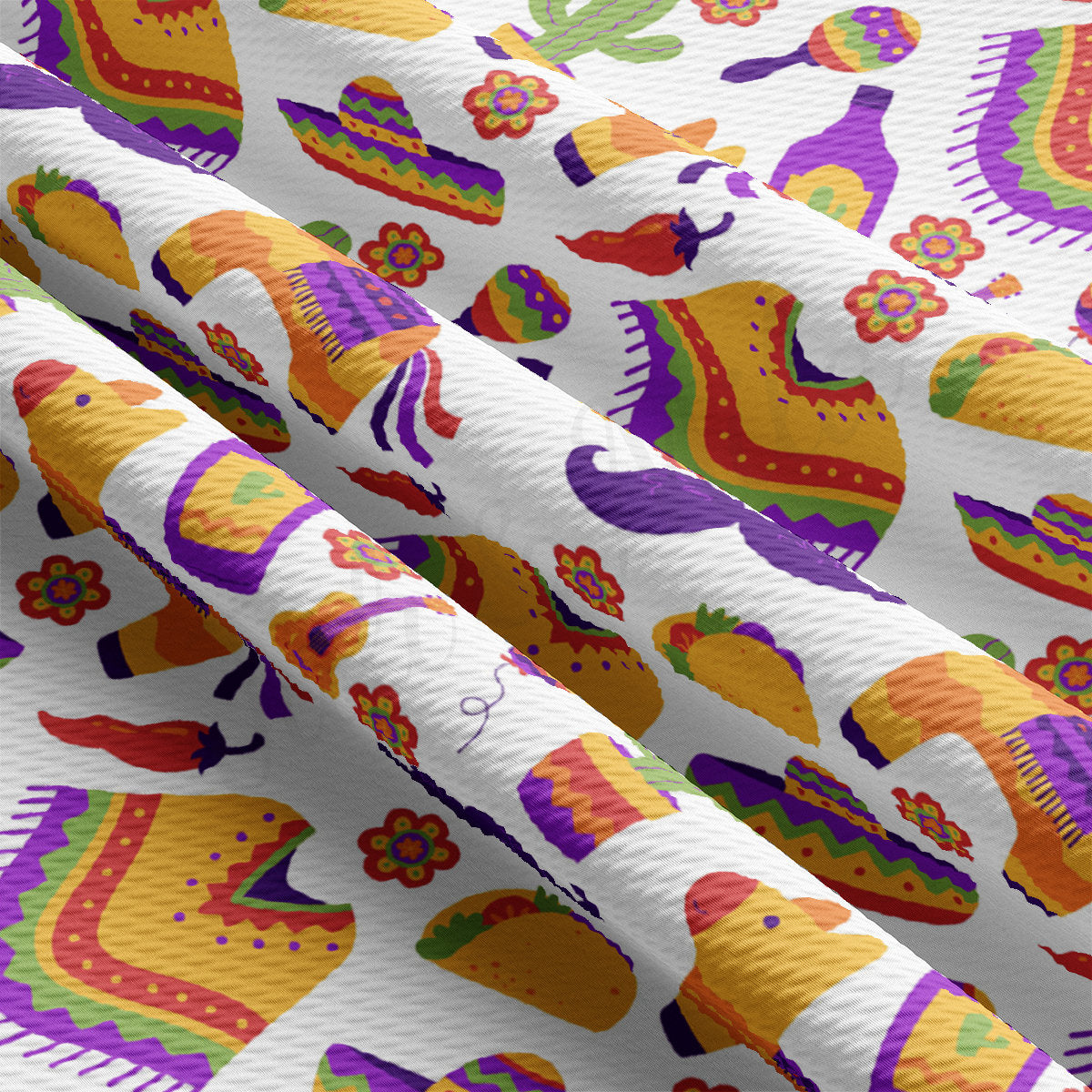 Bullet Fabric AA2266 Cinco De May Mexico Serape