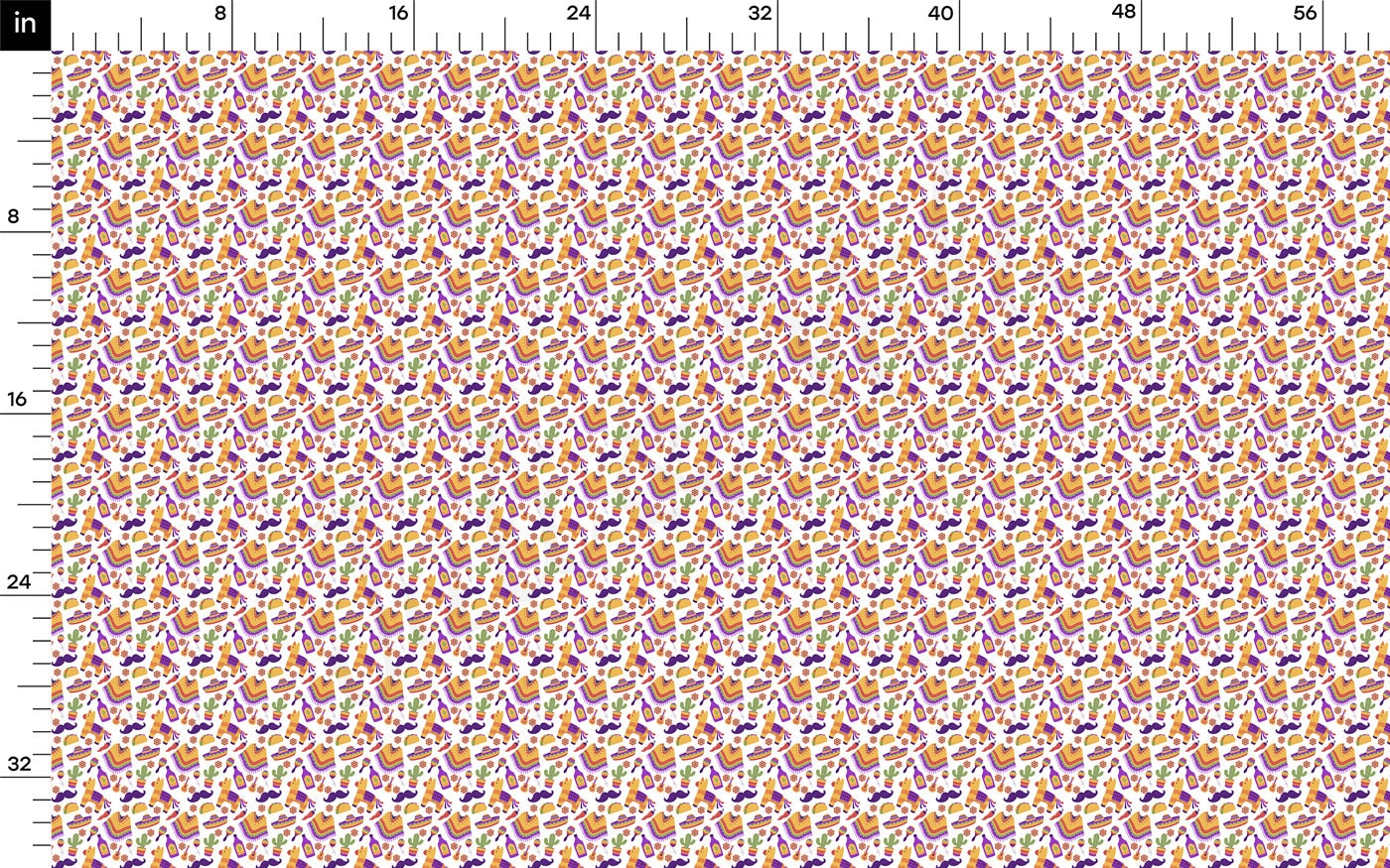 100% Cotton Fabric CTN2266 Cinco De Mayo Serape