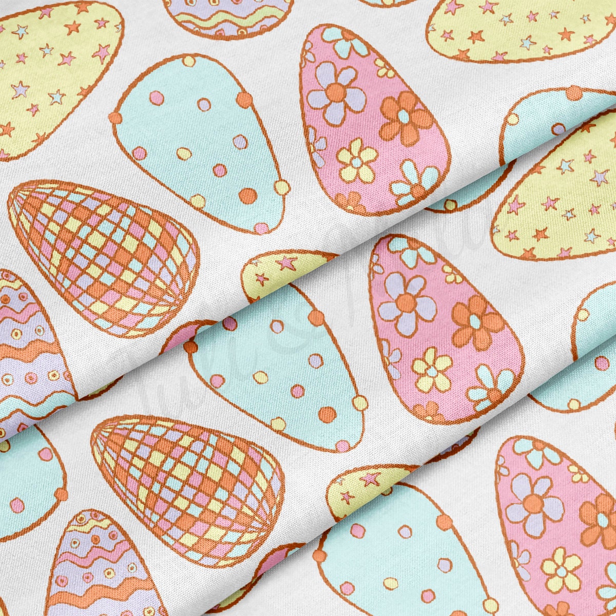 100% Cotton Fabric CTN2274 Easter