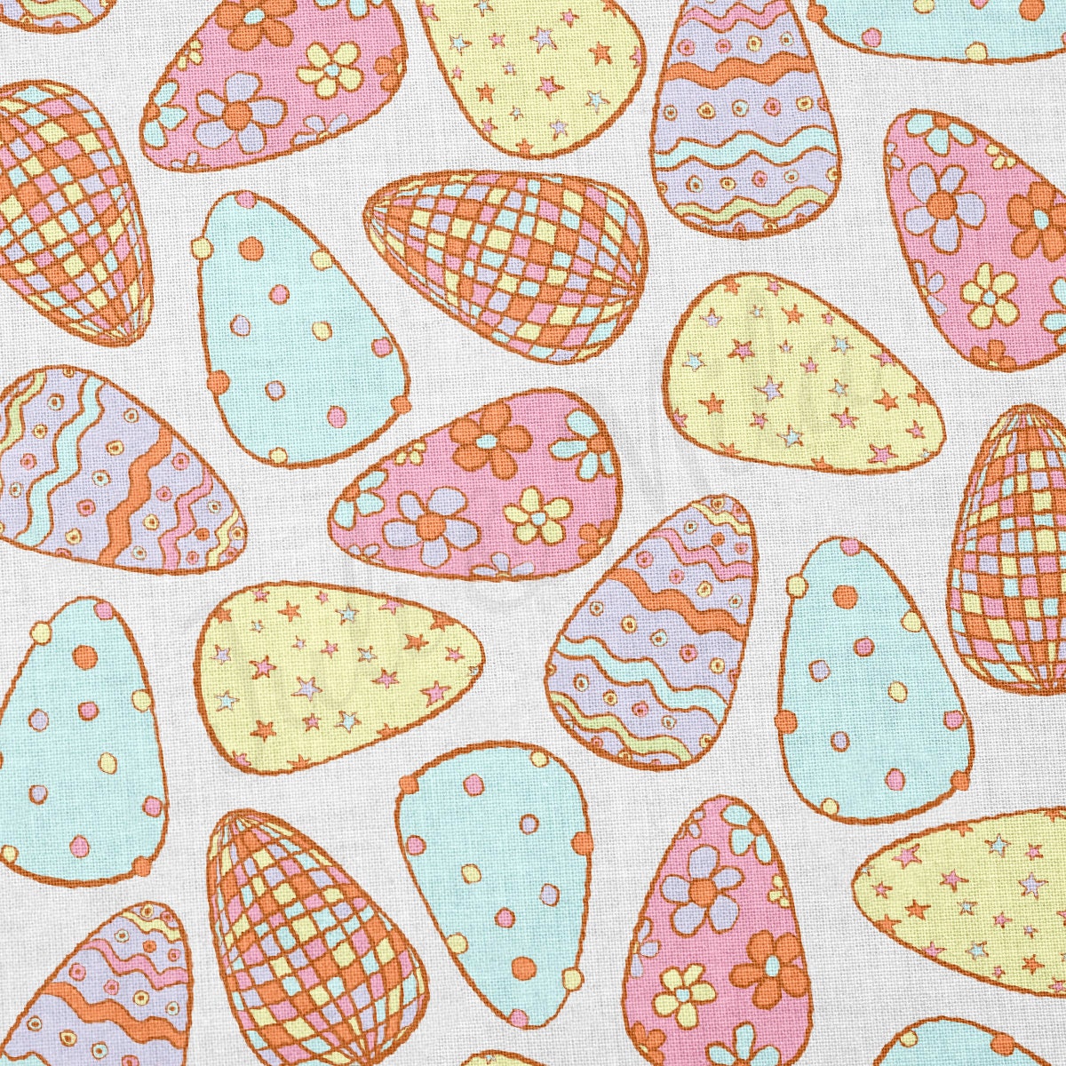 100% Cotton Fabric CTN2274 Easter