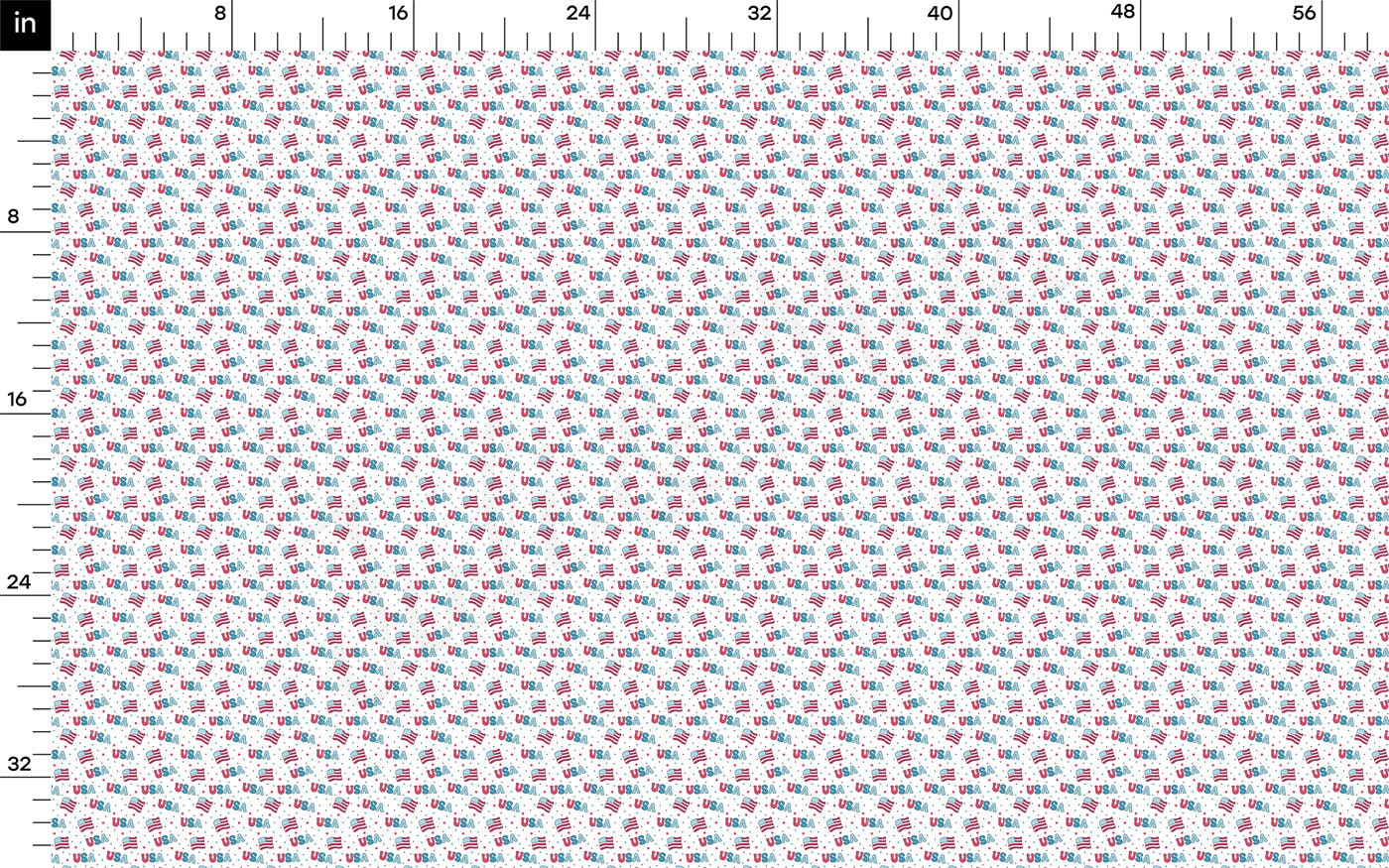 100% Cotton Fabric CTN2295 4th of July Patriotic