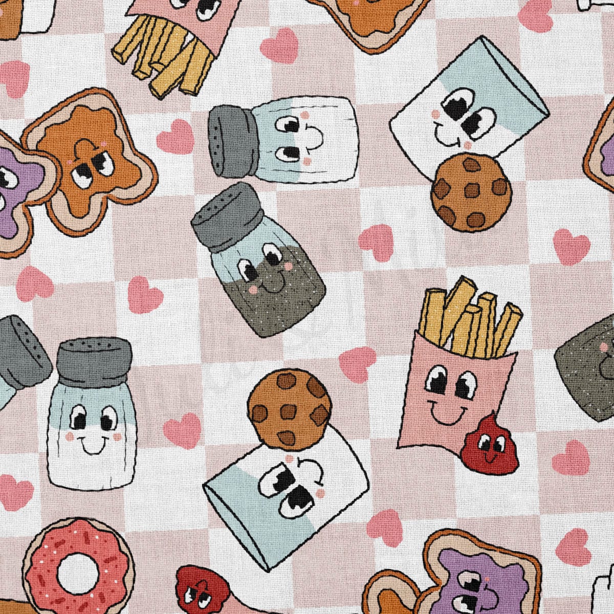 100% Cotton Fabric CTN2298 Valentine's Day