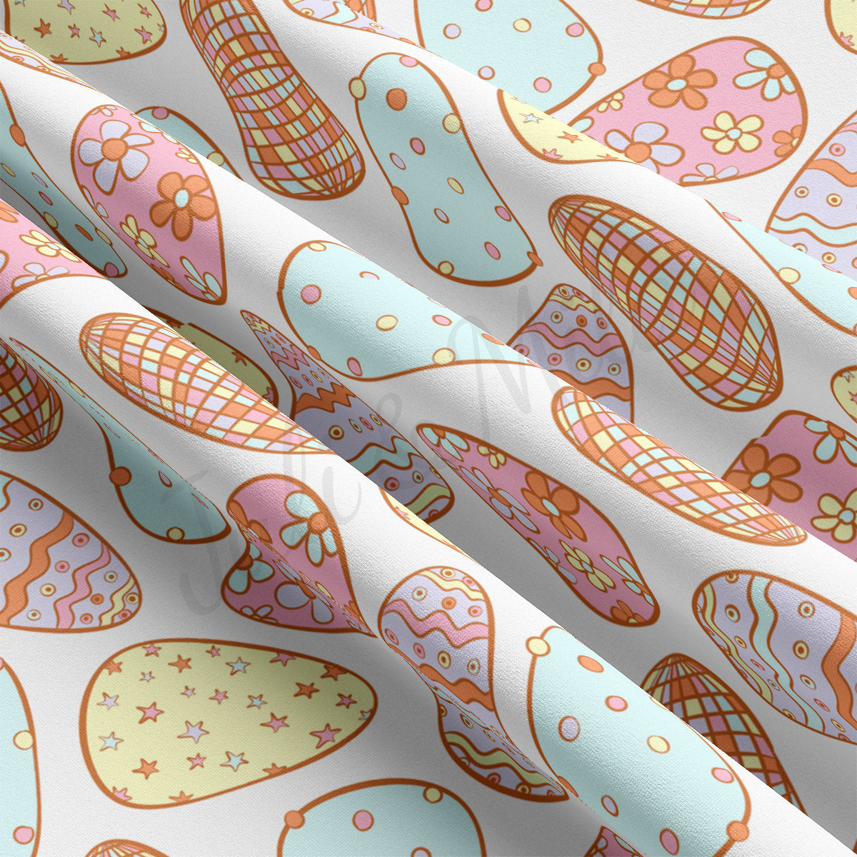 DBP Fabric Double Brushed Polyester DBP2274 Easter