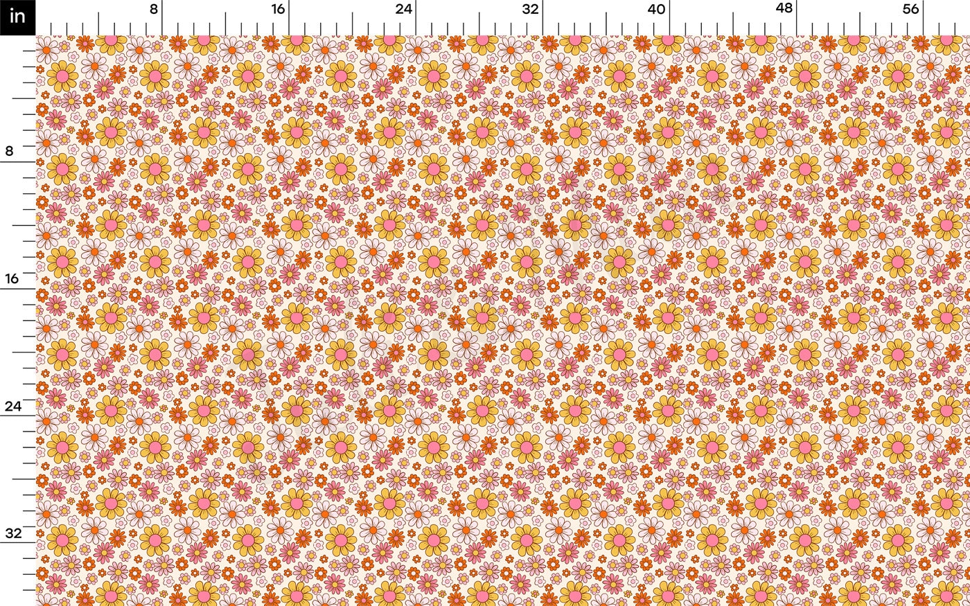 DBP Fabric Double Brushed Polyester Fabric DBP2275 Floral