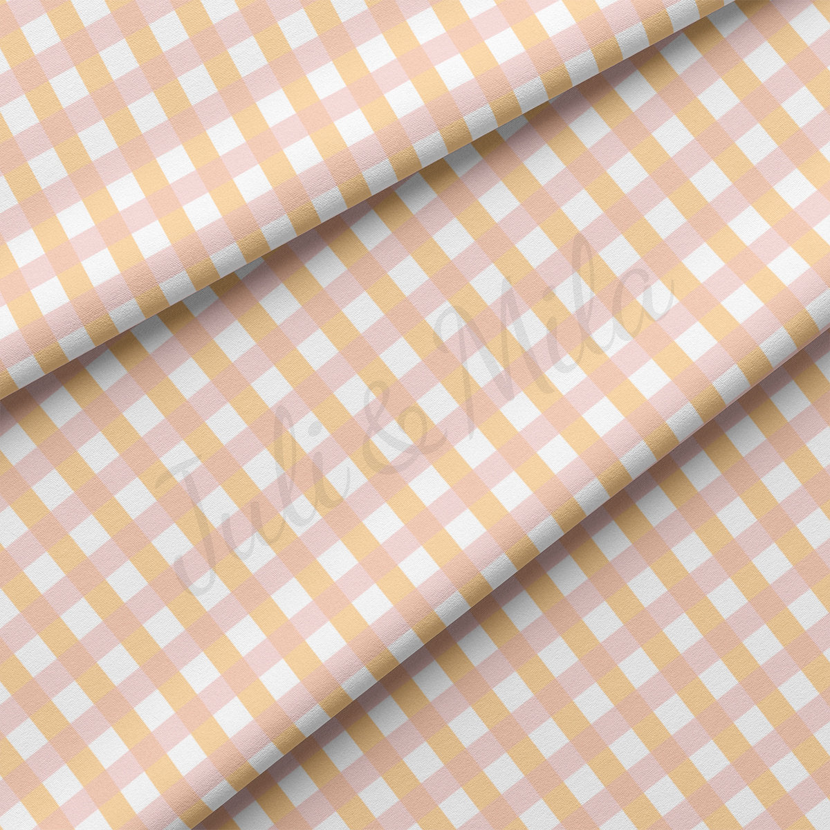 DBP Fabric Double Brushed Polyester Fabric DBP2286 Gingham