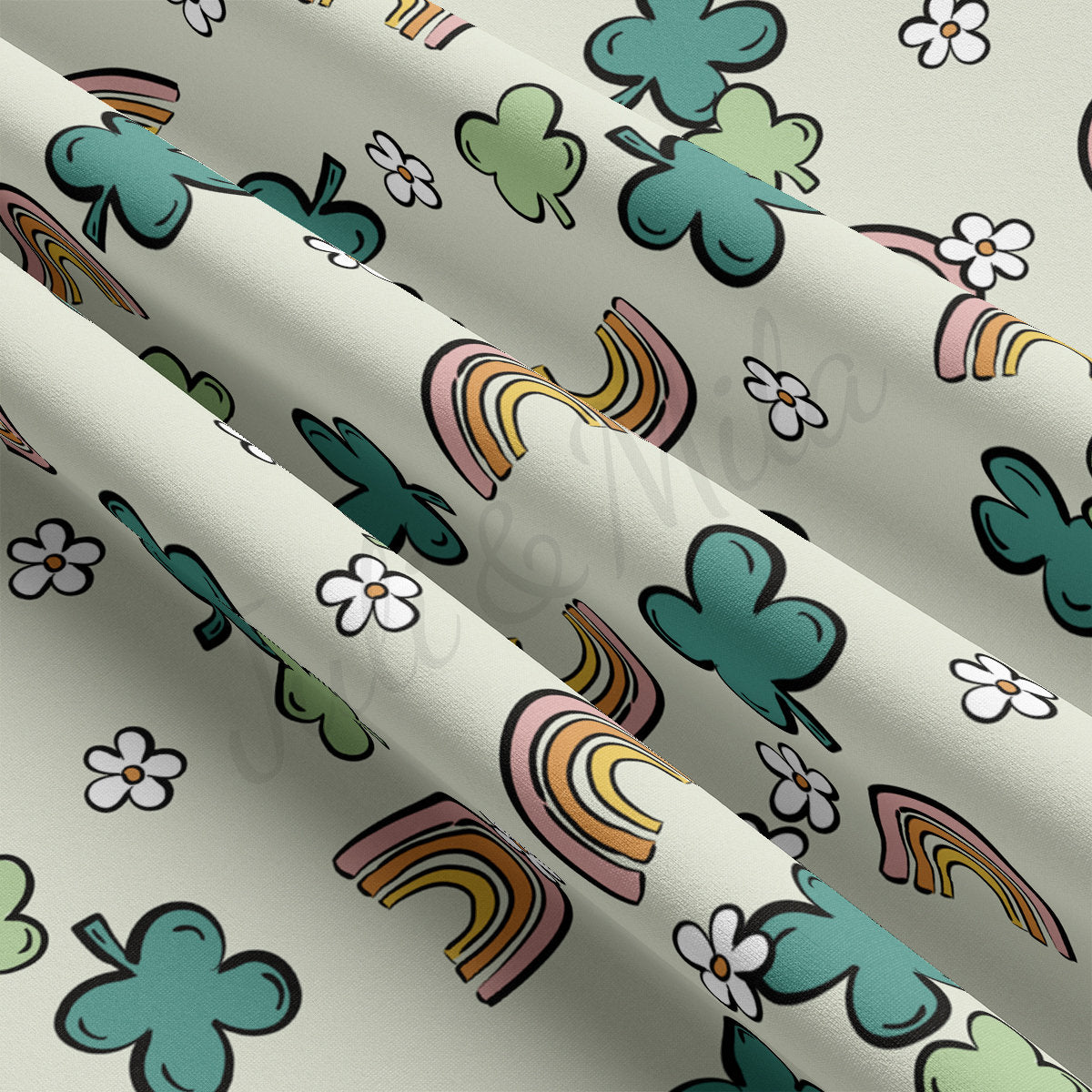 DBP Fabric Double Brushed Polyester DBP2287 St. Patrick's Day