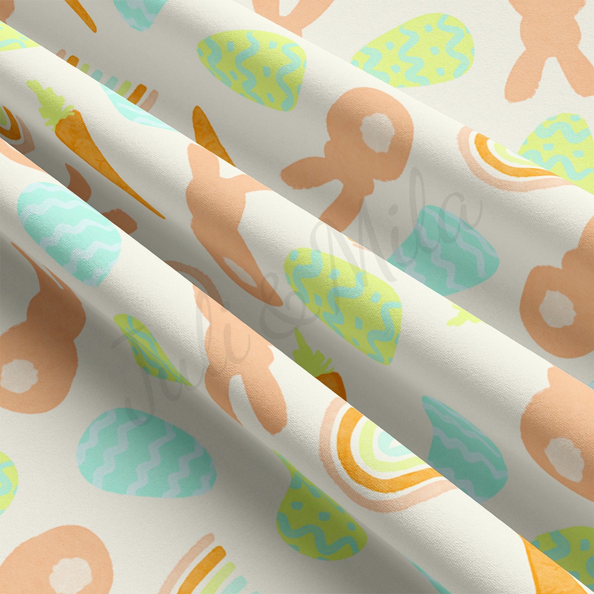 DBP Fabric Double Brushed Polyester DBP2290 Easter