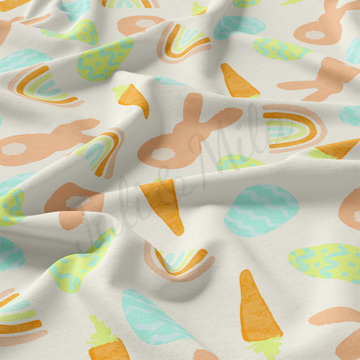 DBP Fabric Double Brushed Polyester DBP2290 Easter