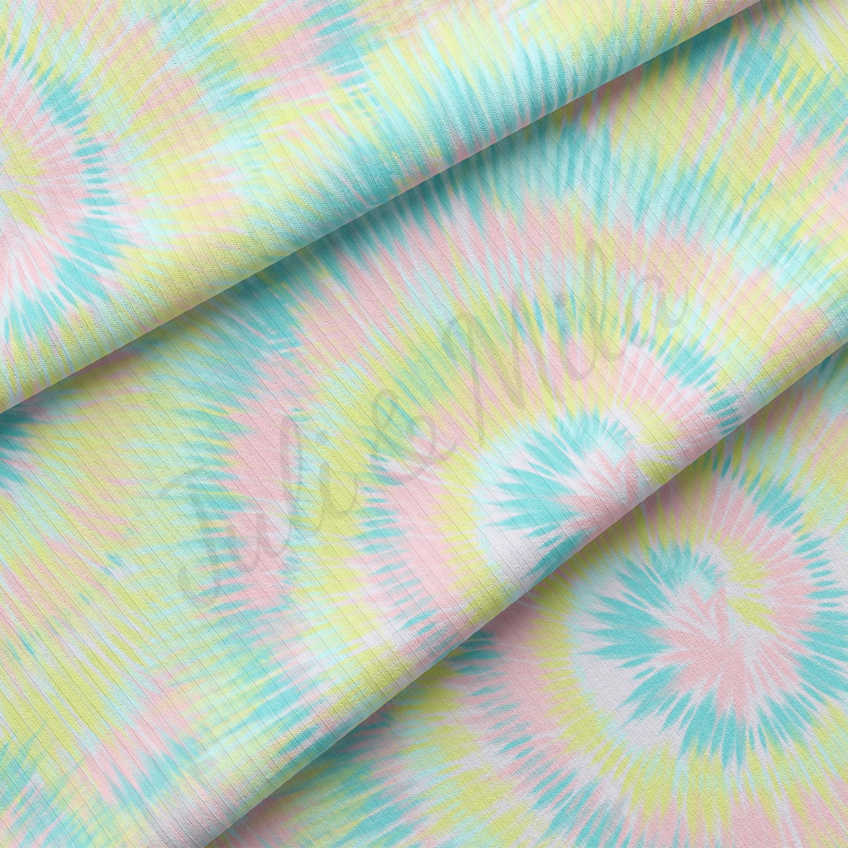 Rib Knit Fabric RBK2261 Tie Dye