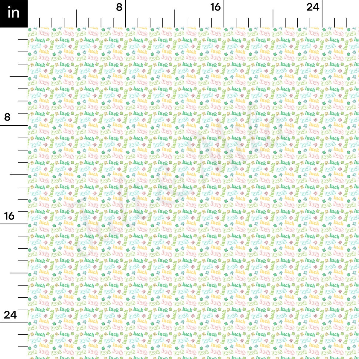 Rib Knit Fabric RBK2283 St. Patrick's Day