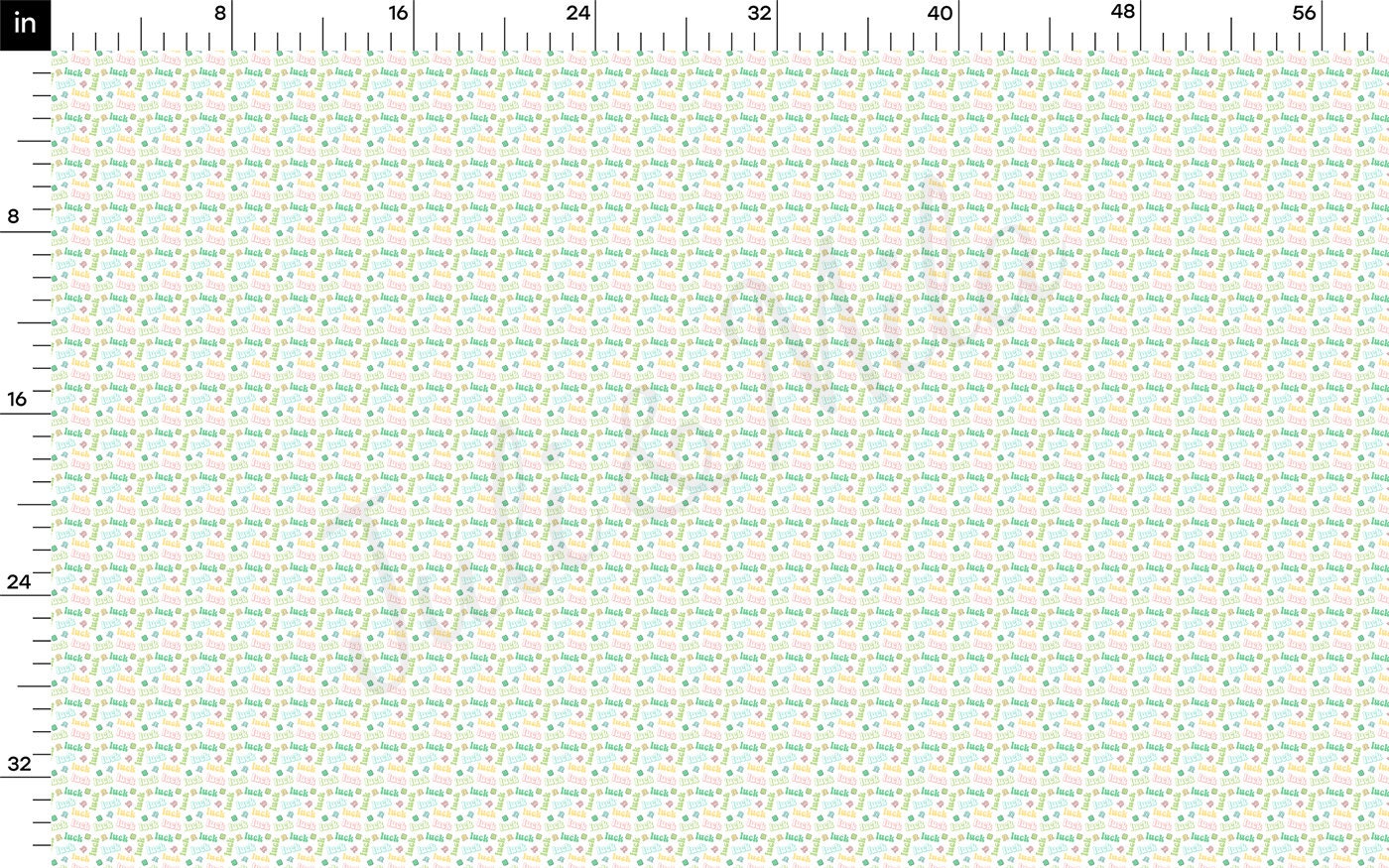 Rib Knit Fabric RBK2283 St. Patrick's Day