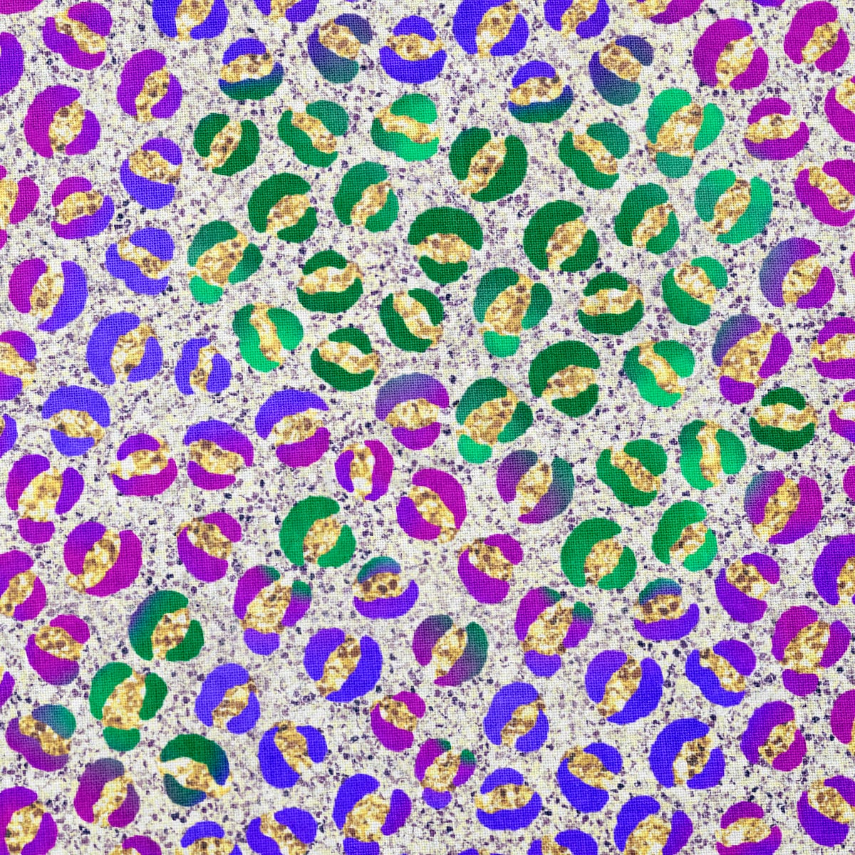 100% Cotton Fabric CTN2377 Mardi Gras