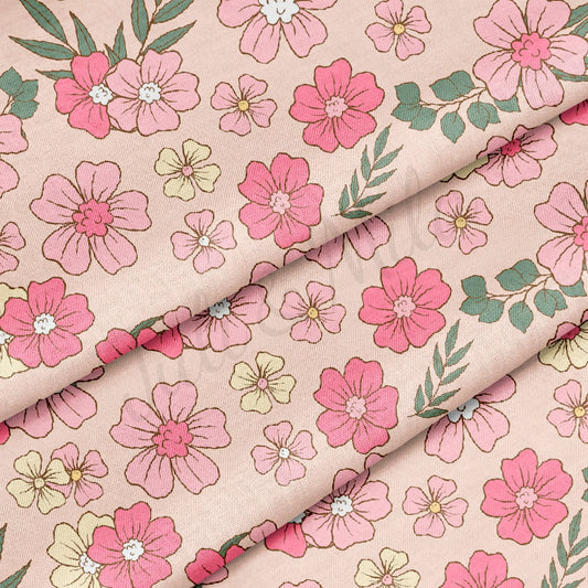 100% Cotton Fabric CTN2387 Floral