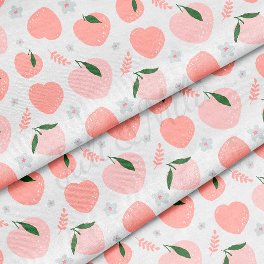 100% Cotton Fabric CTN2402 Peach