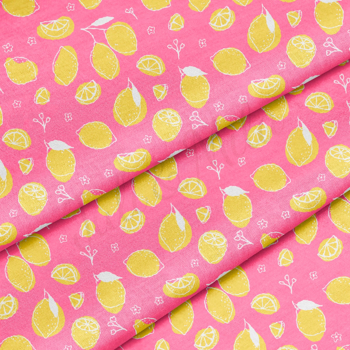 100% Cotton Fabric CTN2405 Lemons