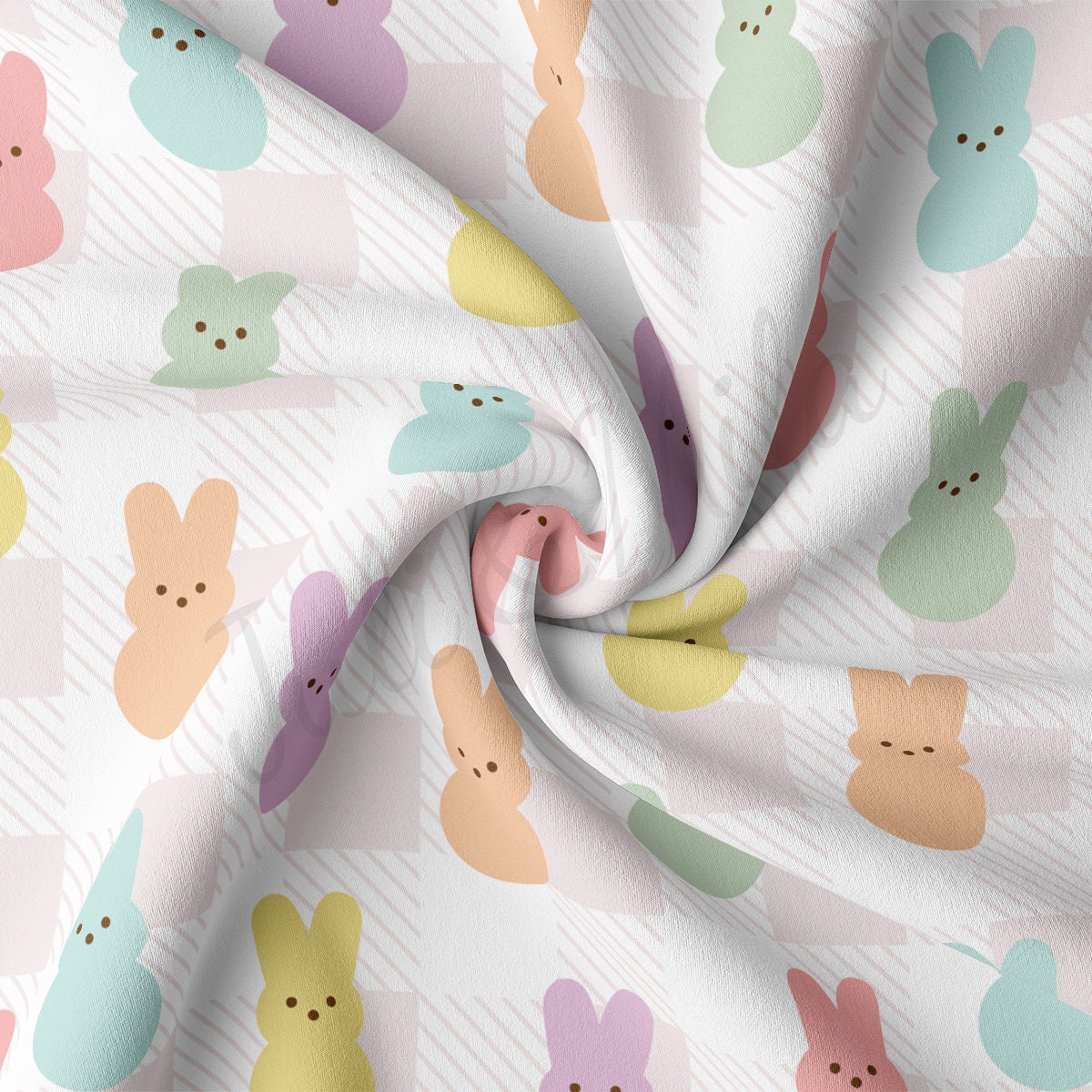 DBP Fabric Double Brushed Polyester DBP2373 Easter