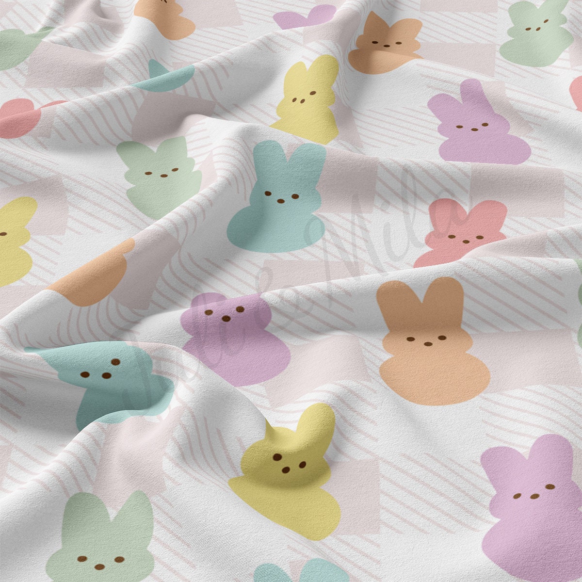 DBP Fabric Double Brushed Polyester DBP2373 Easter